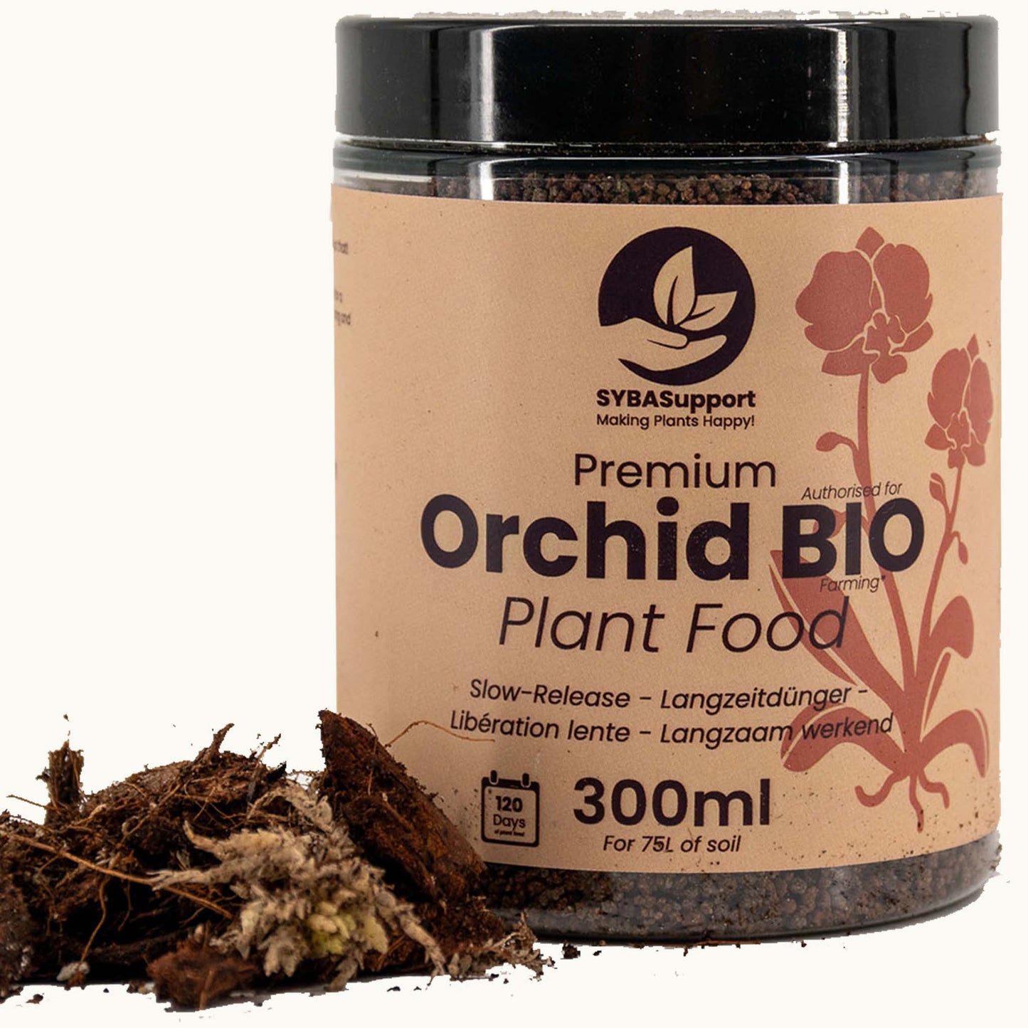 Alimento BIO de Liberación Lenta para Orquídeas